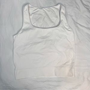 DSG white tank top, size M
